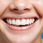 **

A person smiling, showcasing perfectly aligned teeth after orthodontic treatment. Focus on the smile and the positive impact on self-confidence. Include elements like a bright background to enhance the feeling of happiness and success after braces.

**